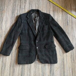 Classic Men's Plaid Blazer